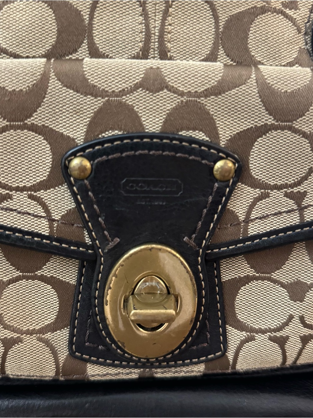 Coach Legacy 65th Anniversary Turnlock Shoulder Bag - Picture 3 of 13